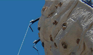 rock wall